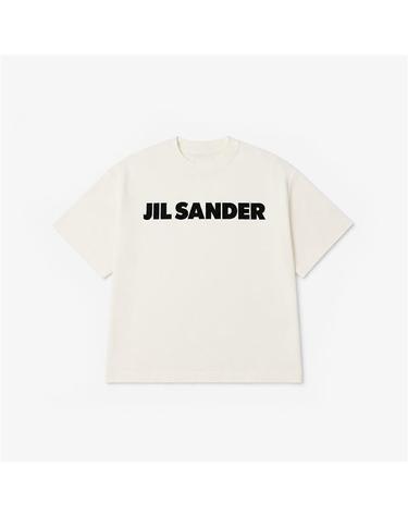 질샌더 로고 여성 반팔 티셔츠 J02GC0140 J20347 102