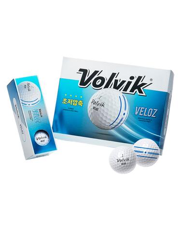 [볼빅정품] 로고볼 무료인쇄10+1 2026 VELOZ 벨로즈 초저압축 고반발 골프공 (3PC/12구) GF