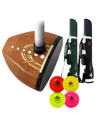 (주식회사 혼마 정품) 혼마파크골프세트구성 HONMA PT TX-001(2스타)+골프가방+골프공 GF