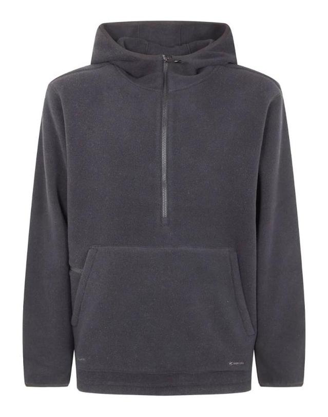 스노우피크 [해외직구] 25FW 스노우피크 WATER REPELLENT 플리스 후드티 JK25AU021BLACK TP580104173 착용컷