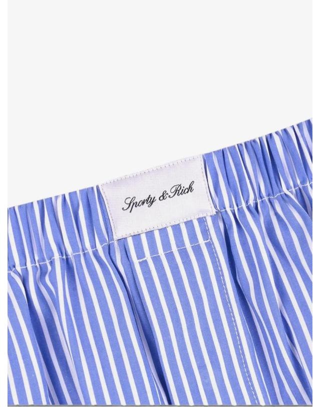 스포티앤리치 [해외직구] 26 FW 스포티앤리치 시그니처 로고 포플린 미니 스커트 SK027712326ST02 TP458466947 착용컷