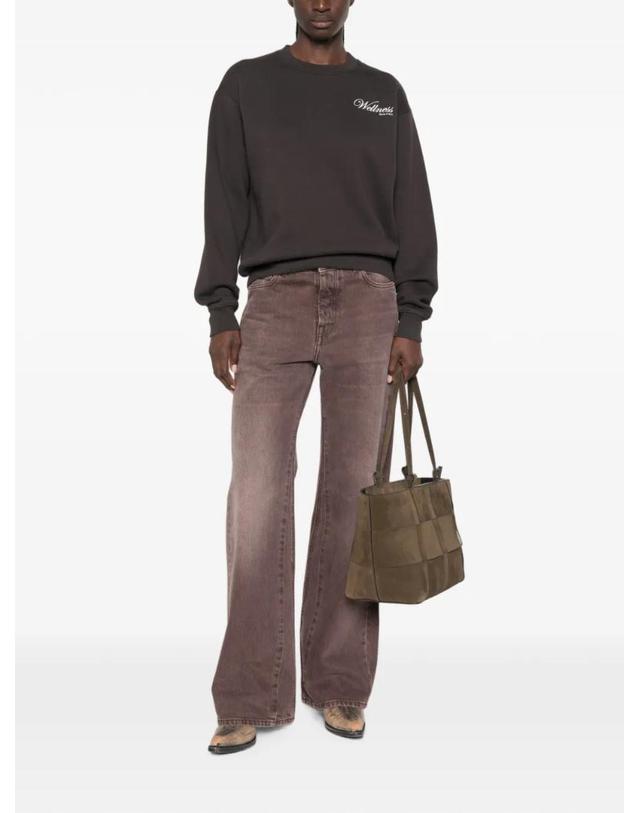 스포티앤리치 [해외직구] 26 FW 스포티앤리치 소호 로고 프린트 스웨트셔츠 ST098711083BR29 TP455698181 착용컷