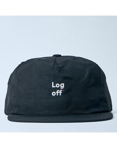 [해외직구] 26 FW 디스트릭트 비전 Log off 나일론 캡 DVA001 C BLK