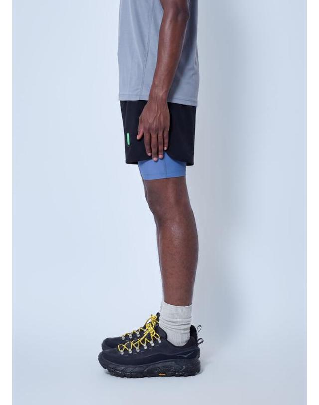 디스트릭트 비전 [해외직구] 26 FW 디스트릭트 비전 남성 Layered Training Shorts dtv0164003blk 착용컷