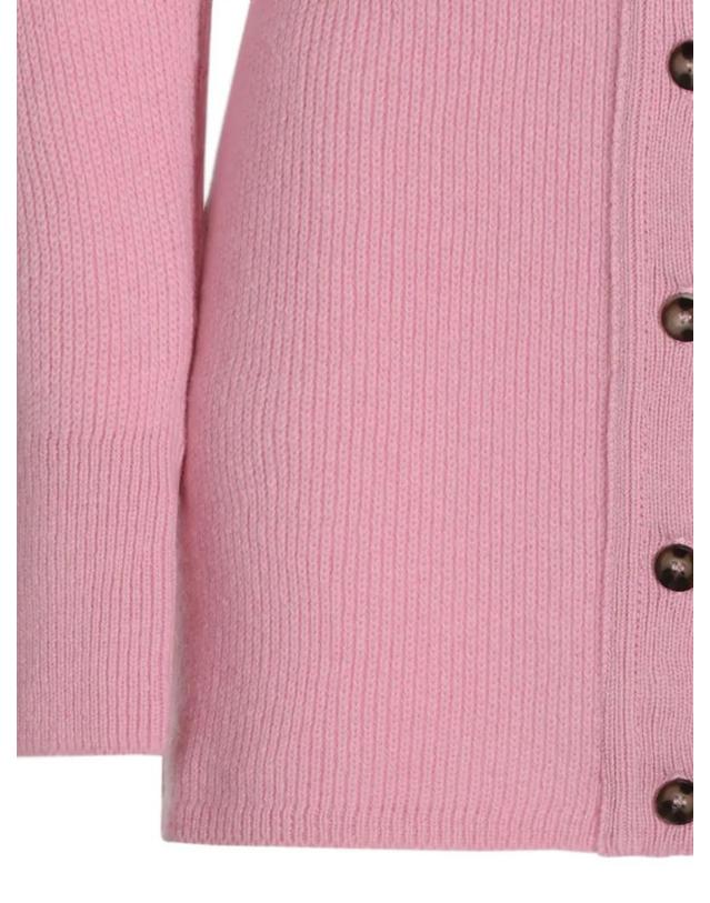 블루마린 [해외직구] 26 FW 블루마린 feather trim virgin wool cardigan RF6197MAB39 TP457834842 착용컷