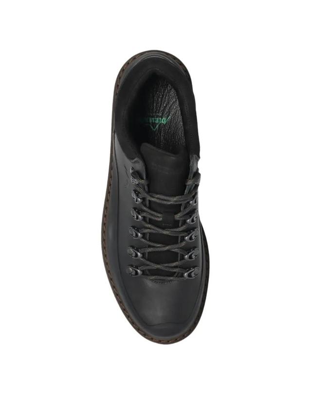 디에메 [해외직구] 26 FW DIEMME 코르나로 곰마 블랙 풀그레인 스니커즈 DI24FWCOMF04L007BLK TP458315625 착용컷