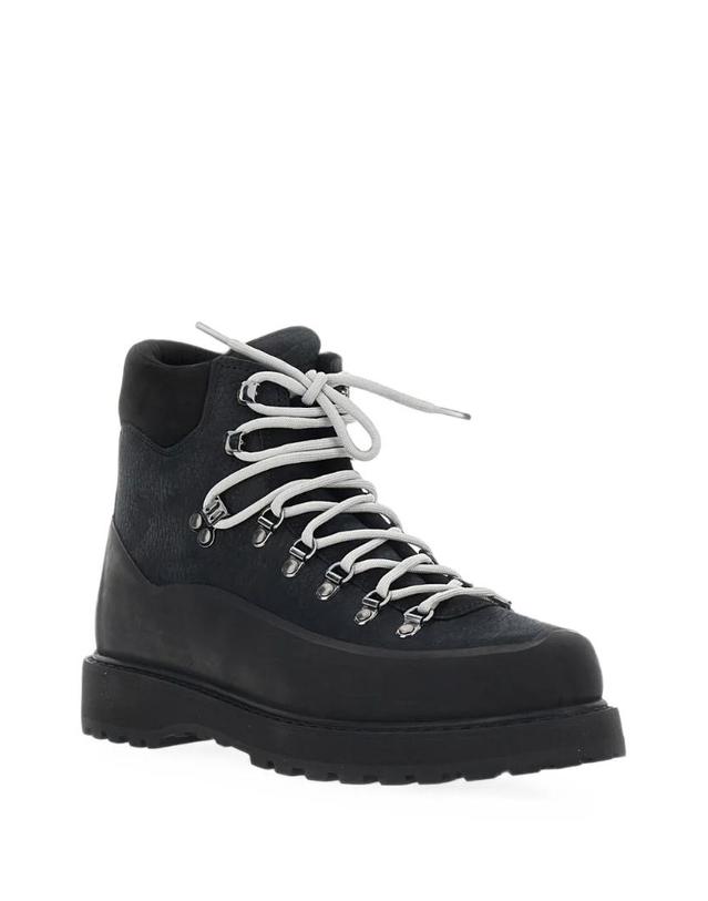 디에메 [해외직구] 26 FW DIEMME 로치아 베트 고마 레이스업 부츠 DI24FWRVMF01L011BLK TP458441504 착용컷
