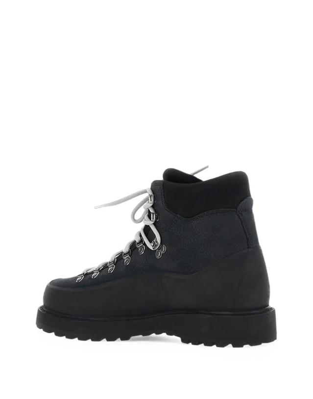 디에메 [해외직구] 26 FW DIEMME 로치아 베트 고마 레이스업 부츠 DI24FWRVMF01L011BLK TP458441504 착용컷