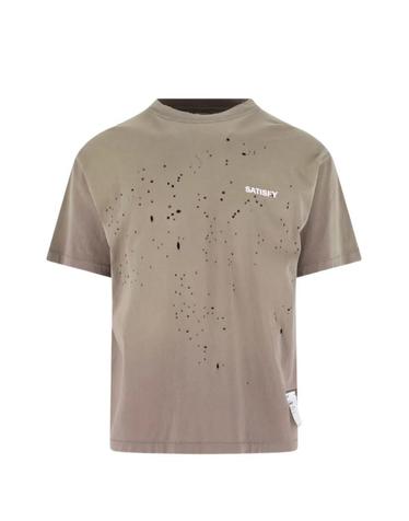 [해외직구] 26 FW 새티스파이 MothTech distressed t shirt 1100691E02 TP458525397