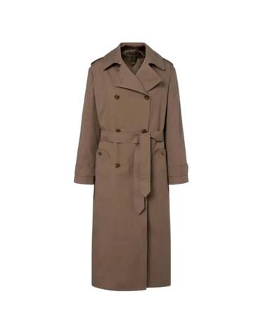 [해외직구] 26 FW 블레이즈 밀라노 더블 브레스티드 벨트 트렌치코트 CTTCD04BUR TP455602368
