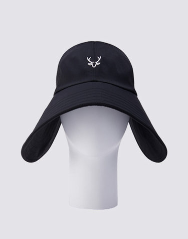 피아쁘 로고 버킷햇 블랙