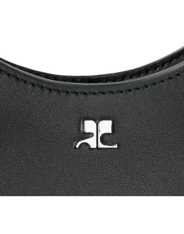 꾸레쥬 꾸레쥬 홀리 레더 토트백 224GSA102CR0065 BLACK 착용컷