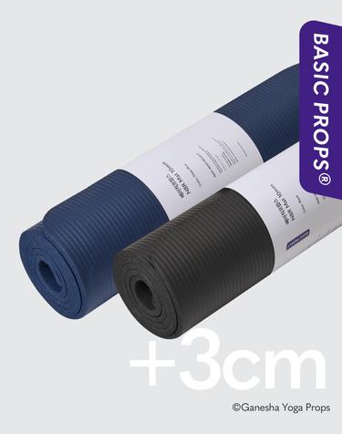 [가네샤요가프랍스] 베이직프랍스 NBR 요가매트 10mm 와이드 플러스 3cm