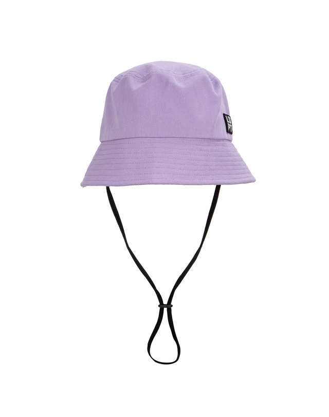 리틀뎁 LDTP와펜 코튼 버킷햇 Purple 착용컷