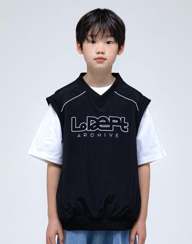 액티브 나일론 베스트 Black