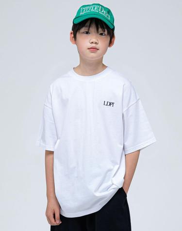 유스 크루넥 티셔츠 White