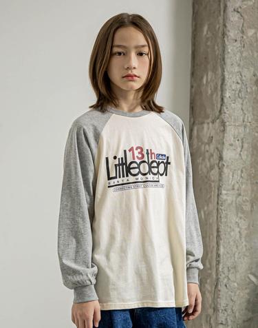 어센틱 라글란 티셔츠 Grey