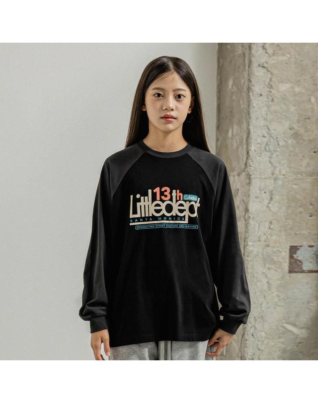 리틀뎁 어센틱 라글란 티셔츠 Dgery 착용컷