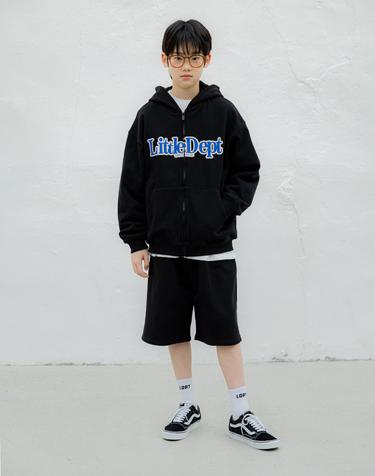 LDPT 후드 스웨트 셋업 Black