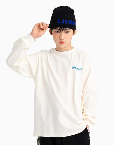 타이포 레터링 티셔츠 Ivory
