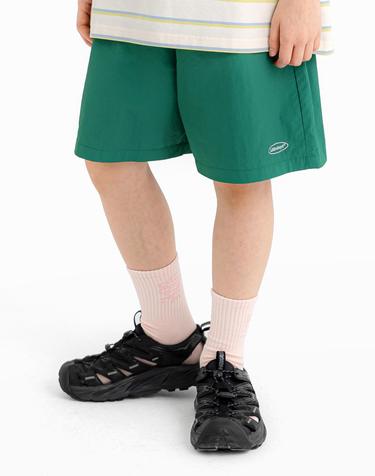 이지 밴딩 나일론 팬츠 Green