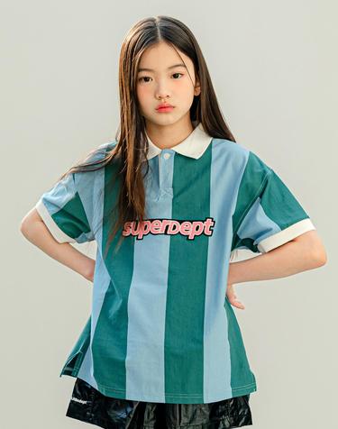 필드 카라 티셔츠 Green