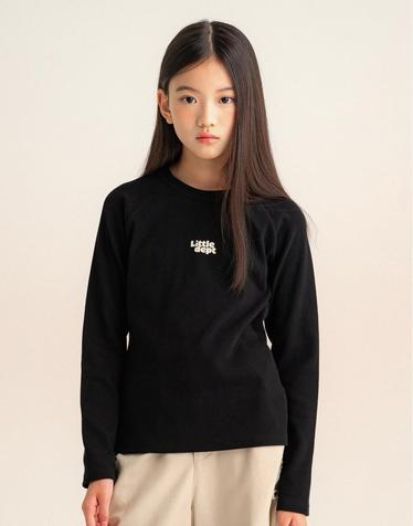 데일리 라글란 티셔츠 Black
