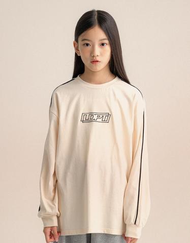 더블 포인트 티셔츠 Ivory