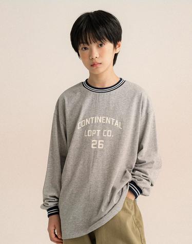 아케이드 로고 티셔츠 Grey