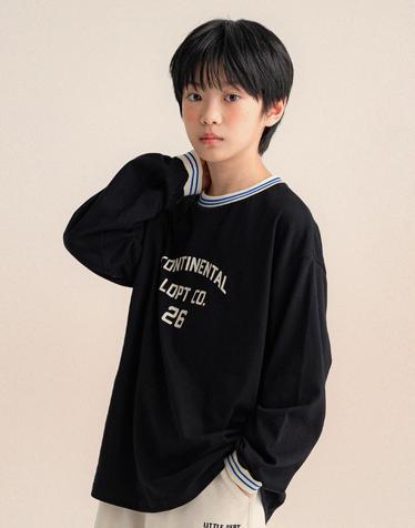 아케이드 로고 티셔츠 Black