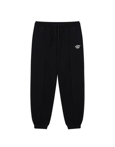스테디 핀턱 기모 조거 팬츠 Black