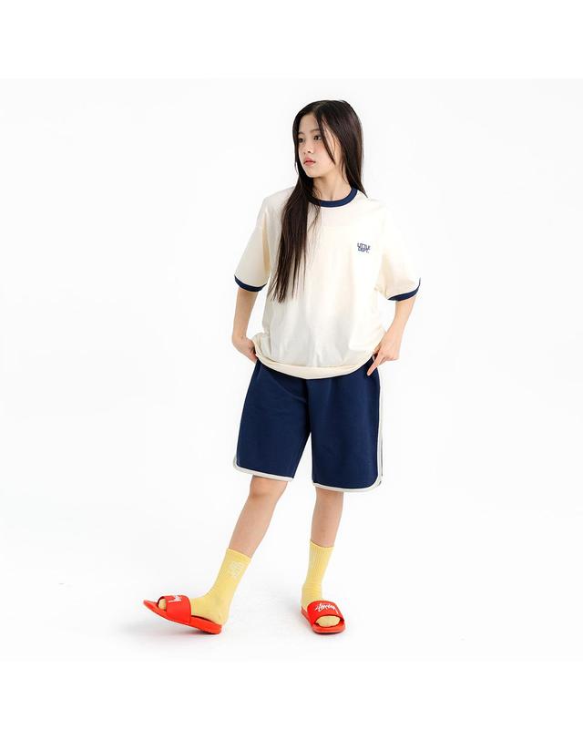 리틀뎁 데일리 하프 셋업 Navy 착용컷