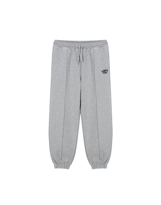 리틀뎁 스테디 핀턱 기모 조거 팬츠 Grey 착용컷