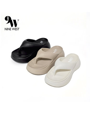 나인웨스트 버블 플립플랩 통굽 샌들  NW212