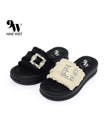 나인웨스트 큐빅 매칭 코튼샌들 NW210