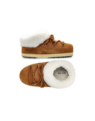 25FW 여성 EVX 브라운 스웨이드 뮬 코냑/네추럴 80D1470090 ML06