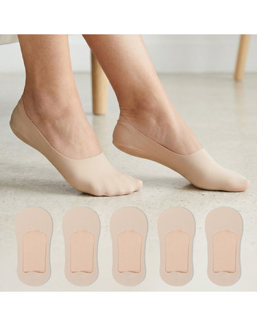 [한정수량 특별가]레노마 여성 프리하이컷 풋커버 양말 5족세트_BIG(25-27CM)_RG1YF50082