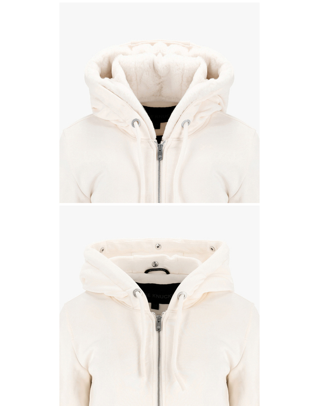 무스너클 무스너클 M34LS636 1492 CLASSIC BUNNY 클래식 버니 여성 후드집업 착용컷