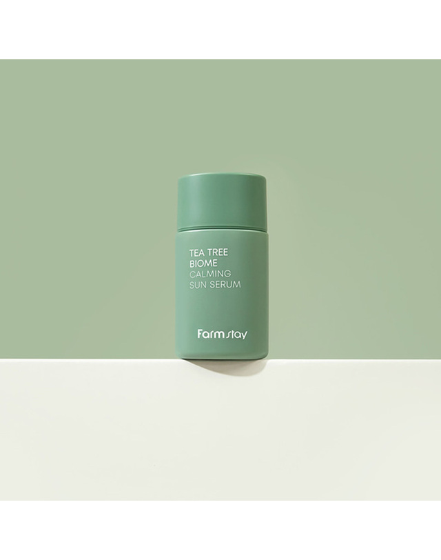 팜스테이 팜스테이 티트리 바이옴 카밍 선세럼 50ml 착용컷