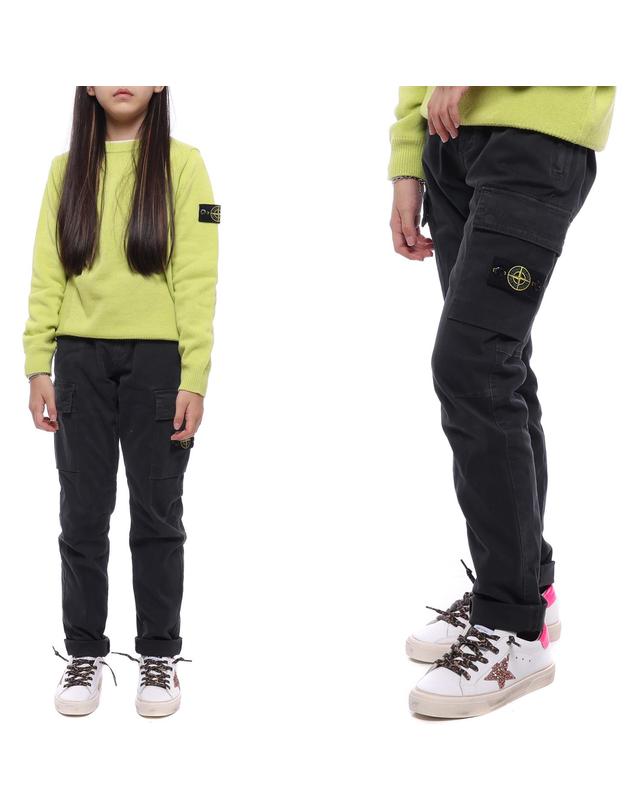 스톤아일랜드 22FW 와펜 패치 카고팬츠 (771630315_V0165_2_22F) 착용컷