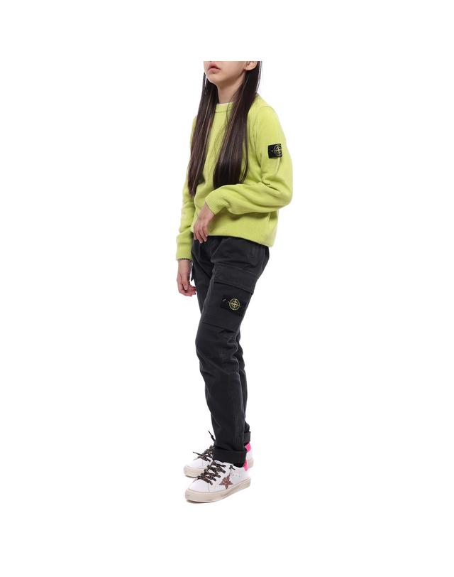 스톤아일랜드 22FW 와펜 패치 카고팬츠 (771630315_V0165_2_22F) 착용컷
