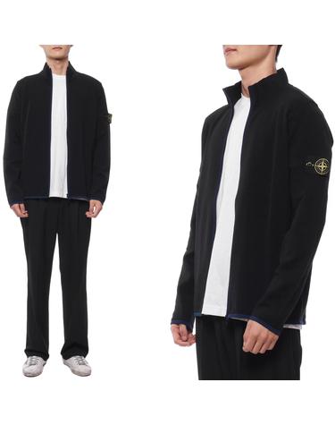 23FW 남성 와펜 패치 집업 니트 (7915503A1 V0020 23F)