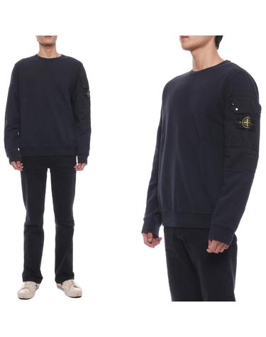 24FW 남성 포켓 와펜 패치 맨투맨 (811563920 V0020 24F)