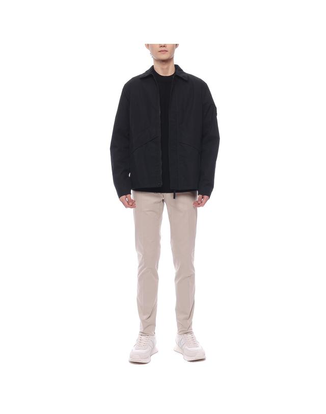 스톤아일랜드 24FW 남성 고스트 피스 집업 재킷 (8115107F1 V0029 24F) 착용컷