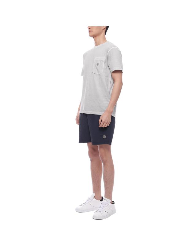 스톤아일랜드 25SS 남성 로고 패치 스윔 팬츠 (K1S15B100009 S0043 V0020 25S) 착용컷