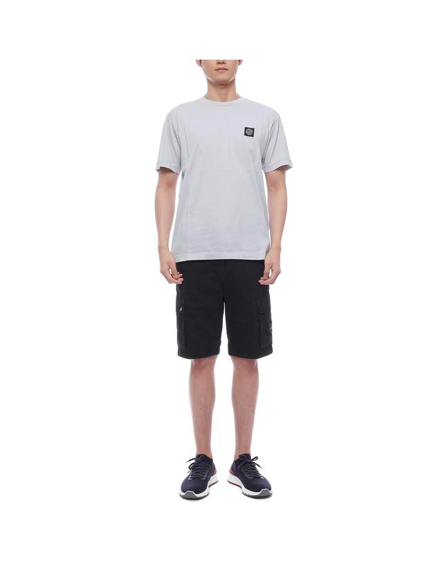 스톤아일랜드 25SS 남성 버뮤다 카고 쇼츠 팬츠 (K1S15L100011 S00WA V0129 25S) 착용컷