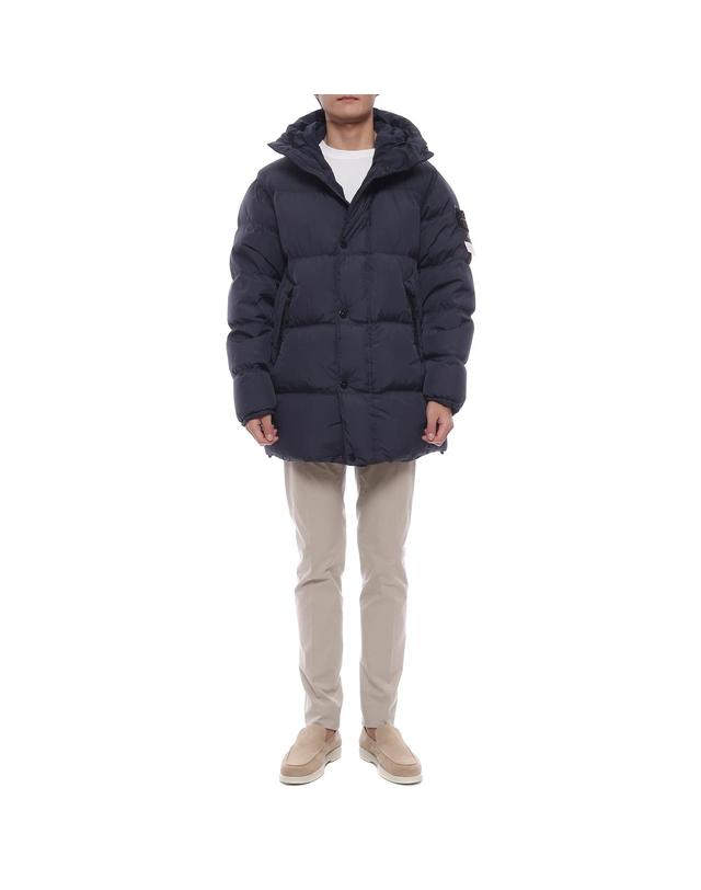 스톤아일랜드 25FW 남성 크링클랩스 다운 패딩 (K2S154100012 S0A23 V0020 25F) 착용컷