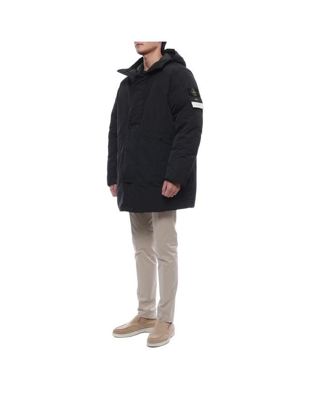 스톤아일랜드 25FW 남성 마이크로 트윌 다운 패딩 (K2S157100008 S0026 V0029 25F) 착용컷