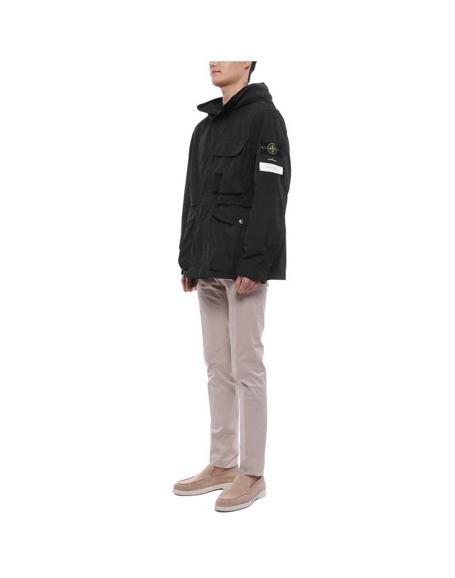 스톤아일랜드 26SS 남성 와펜 패치 마이크로 트윌 재킷 (L1S154100032 S0026 V0029 26S) 착용컷