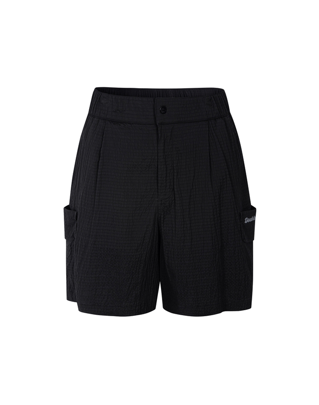 더블플래그 남성 [AIR GRID] Men Pro-Fit Oversized Pants (Black) 블랙 착용컷